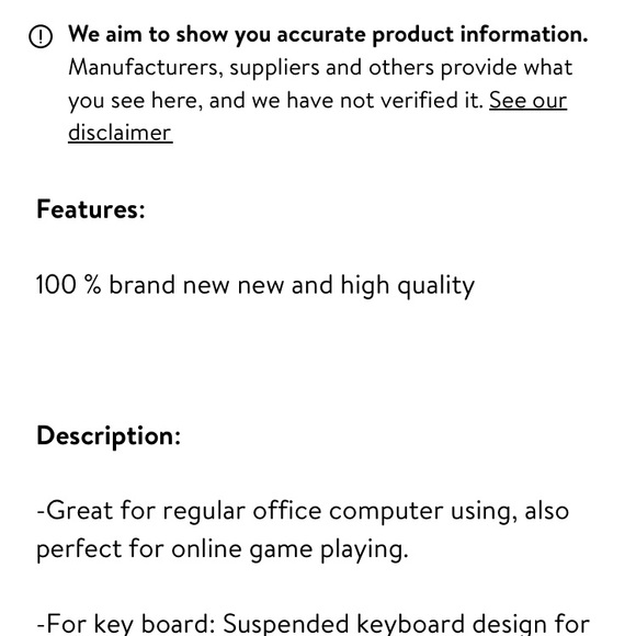 White Keyboard - Picture 6 of 7